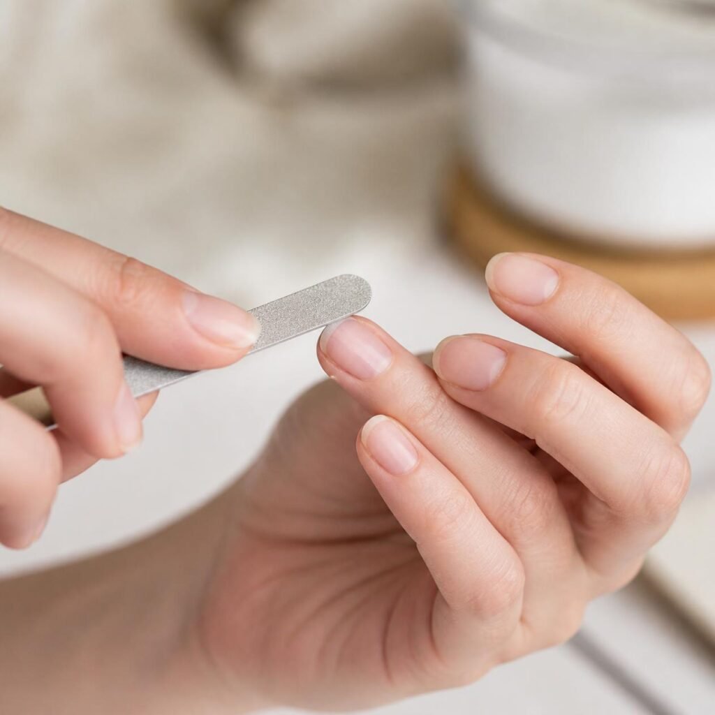 Keep Weak Nails Shorter for a While