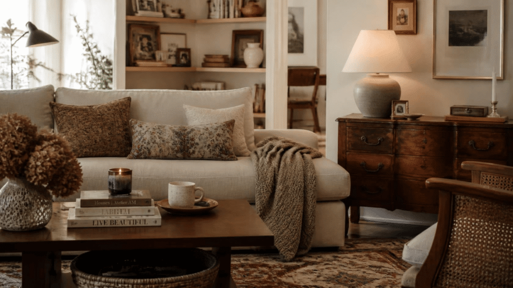 Lived-In Rooms Are More Appealing Than Perfect Rooms fall  home decor trends 2026